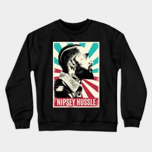 Vintage Retro Nipsey Hussle Crewneck Sweatshirt